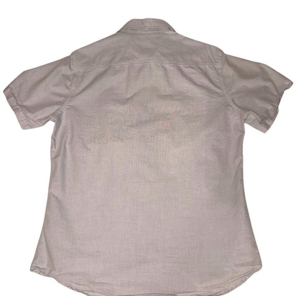 PD&C Mens Light Gray Casual Button Down Shirt Size Medium - Picture 2 of 7